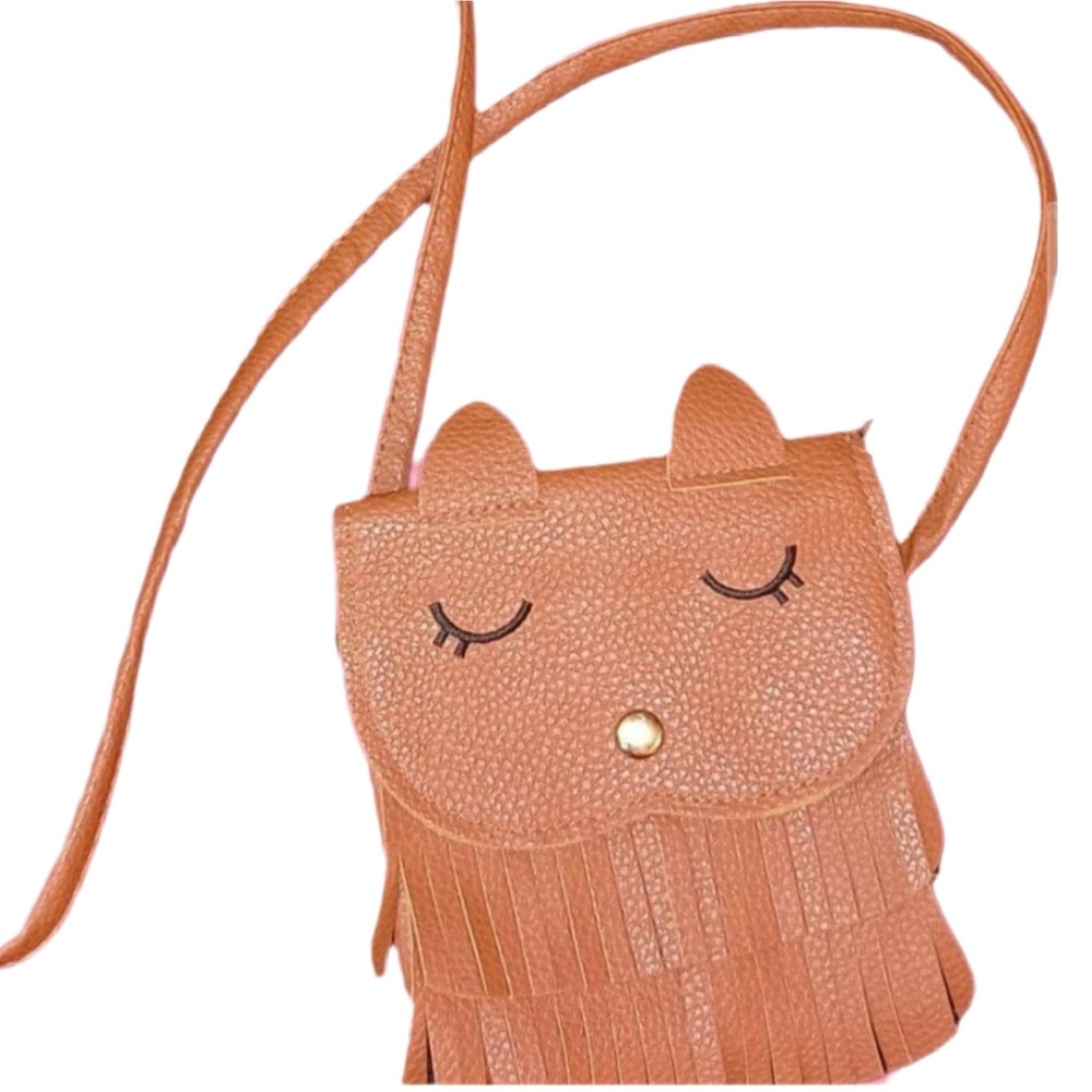 Mily girls cat tassel shoulder bag‎ SKUK072